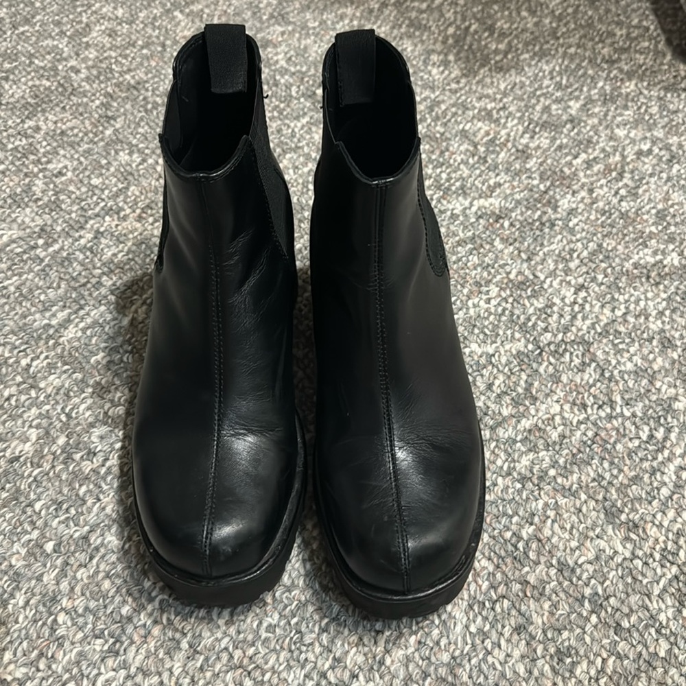 Vagabond platform slip on boots 39
